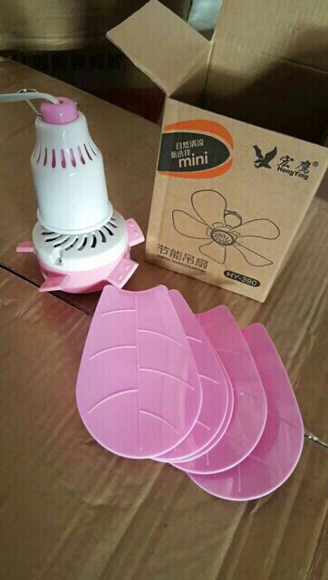 Quạt Trần màn mini 5 cánh đẹp mắt