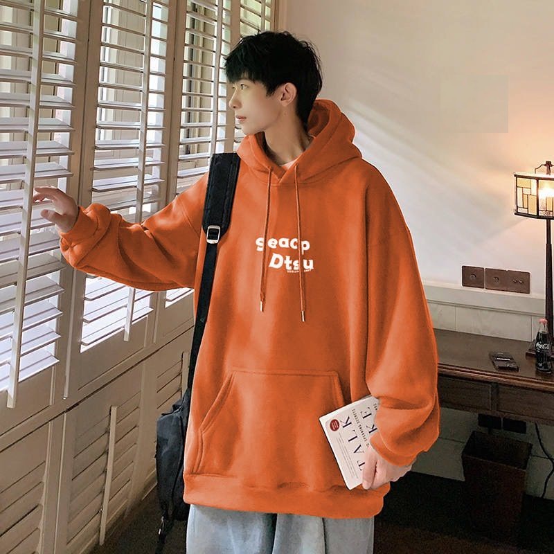 Áo hoodie nỉ ngoại Seacp Dtsu Unisex [FREESHIP] Hoodies form rộng tay bồng kiểu dáng đơn giản đường phố sweater peonyb