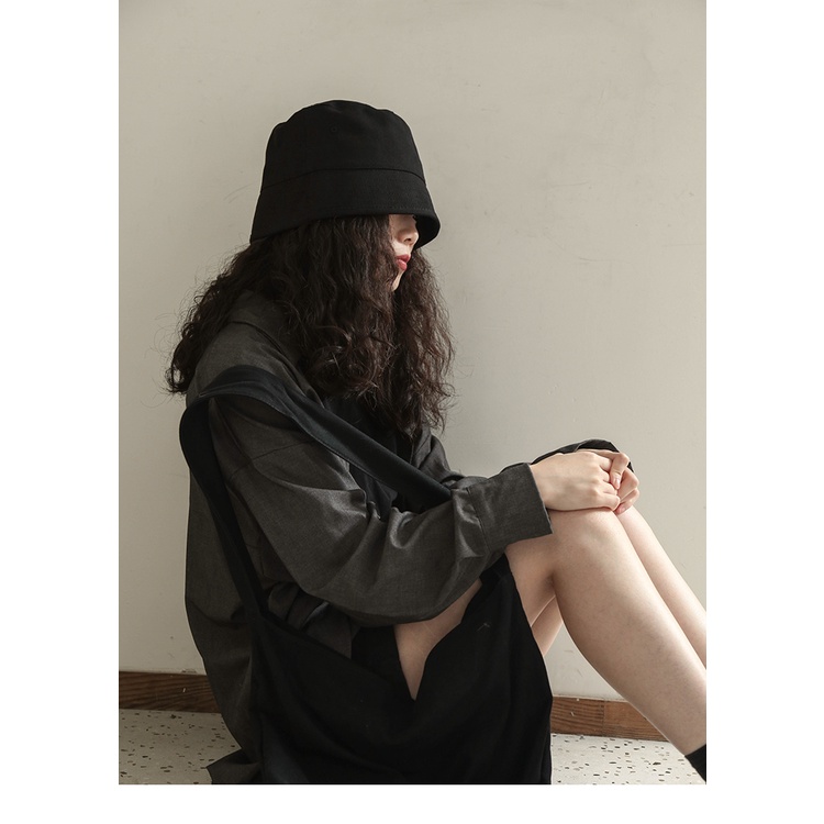 [SẴN]-Mũ nón bucket vải kaki Ulzzang (M32)