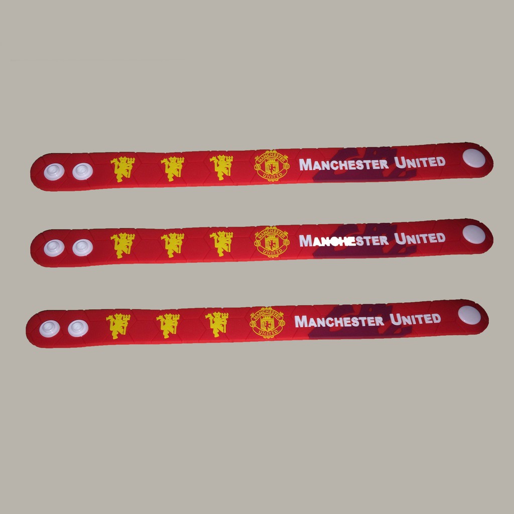 Vòng tay các CLB bóng đá Manchester United, Arsenal, Chelsea, Barcelona, Real Madrid