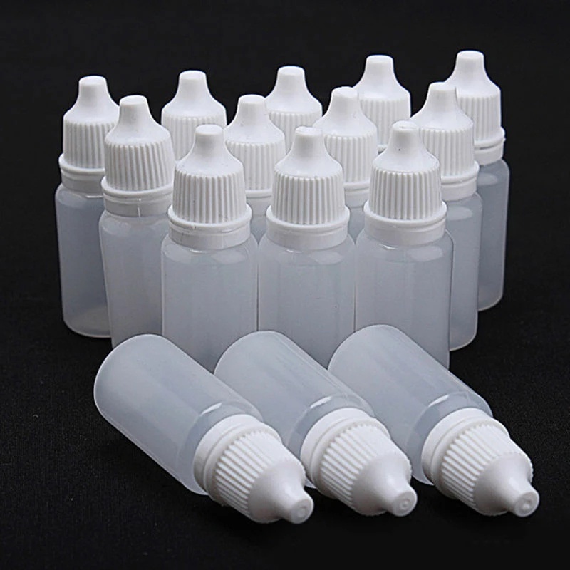 Bình Nhựa Rỗng Có Thể Đổ Đầy Lại 5 / 10 / 15 / 20 / 30 / 50 / 100ML Đựng Dung Dịch Nhỏ Giọt / Sữa Dưỡng Da Mắt