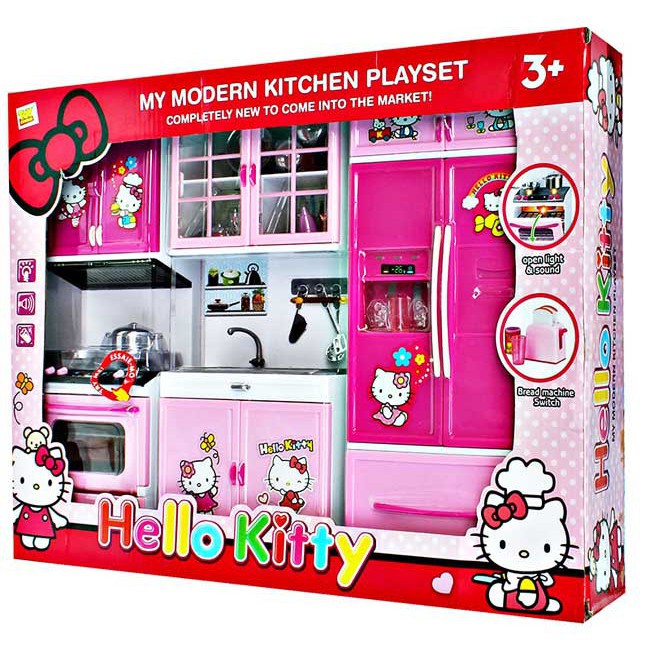 Hộp Đồ Chơi Nhà Bếp Hello Kitty Loại To Nhất