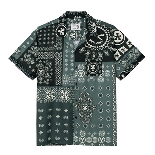 Áo sơ mi DirtyCoins Patchwork Bandana Shirt