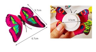 Bướm trang trí- không đèn . combo 10 con