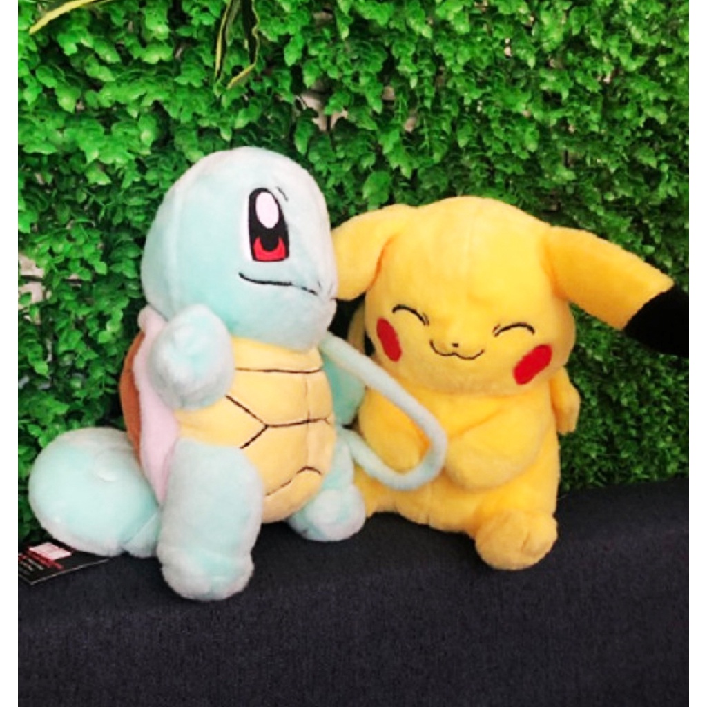 GẤU BÔNG POKEMON SQUIRTLE RÙA KINI CÓ DÂY KÉO (30 CM) GB157