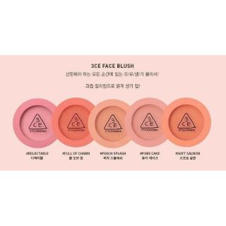 ( Hàng chính hãng / Tem Check Hiddentag ) Phấn má 3CE Face Blush
