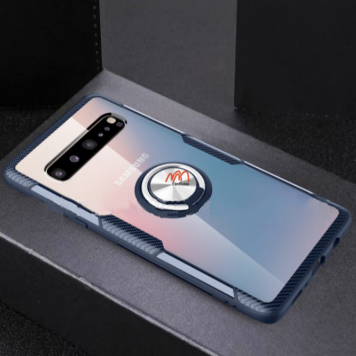 Ốp lưng kính viền cao su Samsung S10 5G