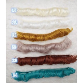 Tép tóc giả 5cm cho búp bê (làm wig búp bê)