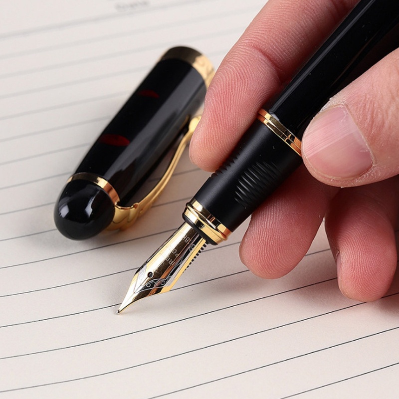 Goo Bút Máy Họa Tiết Đá Hoa Cương Cổ Điển Cho Nữ