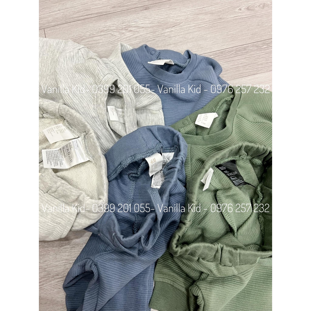 Bộ nỉ nhí dư xịn 4 màu