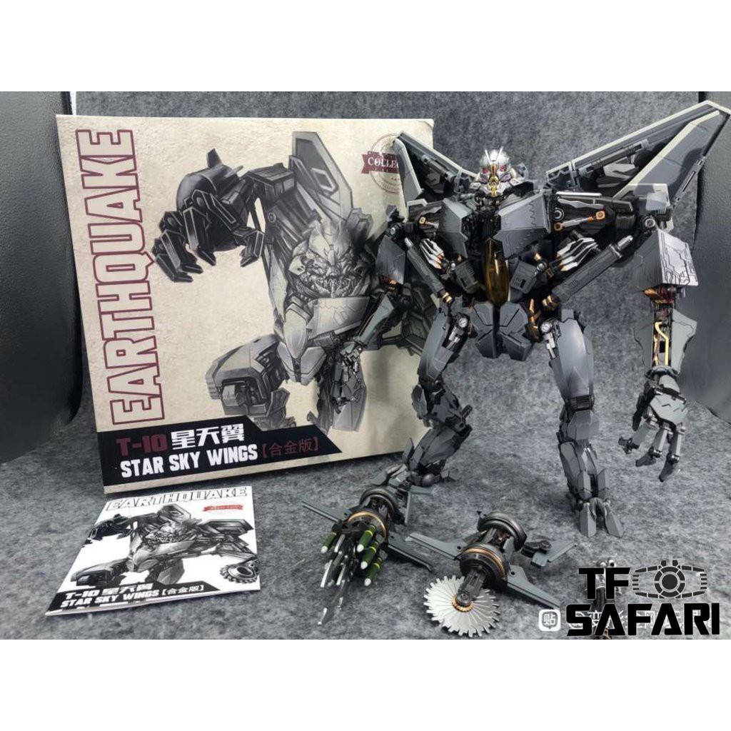 Mô hình Transformers Starscream T-10, T-10S Cybertron Star Sky Wings KO MPM 10 Oversized