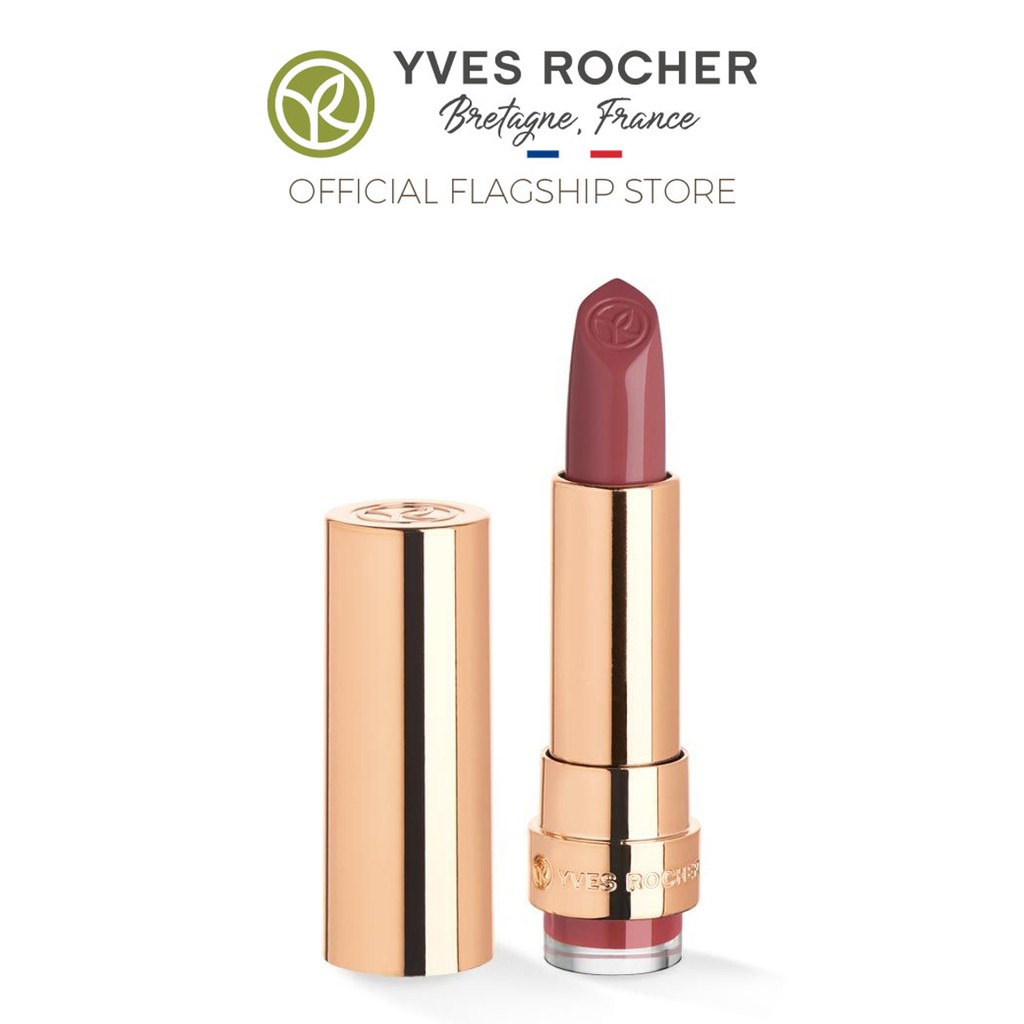 Son Lì Yves Rocher Grand Rouge Lipstick Satin 103 Golden Pink - 3,7g