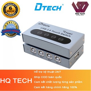 Bộ chia máy in 4 máy tính dùng chung 1 máy in DTECH DT8341