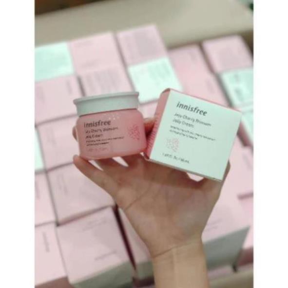 ✅✅ (HÀNG CHUẨN NỘI ĐỊA EU) Kem Dưỡng Ẩm Dạng Gel Innisfree Jeju Cherry Blossom Jelly Cream 50ml | BigBuy360 - bigbuy360.vn