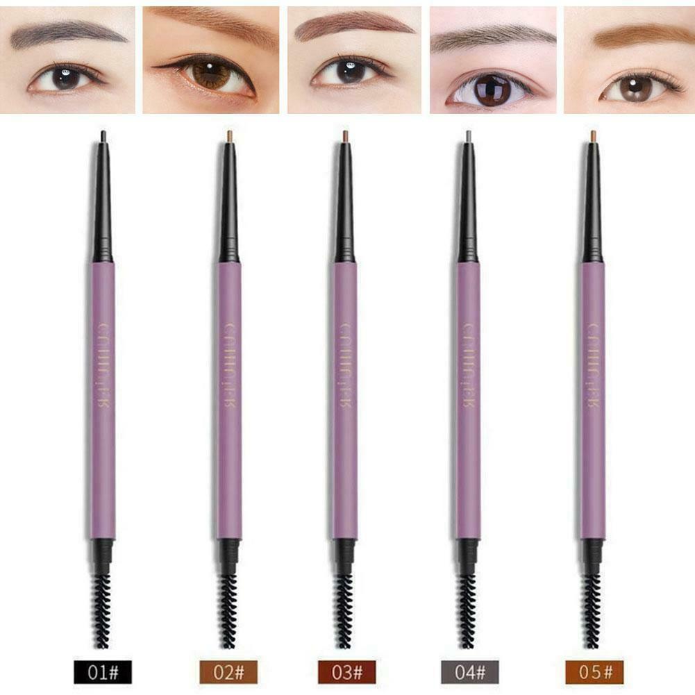 3 Colors Waterproof Eyebrow Pencil Natural Sweat Proof Brow Eye Wearing Uo Lasting Makeup Easy D4B8