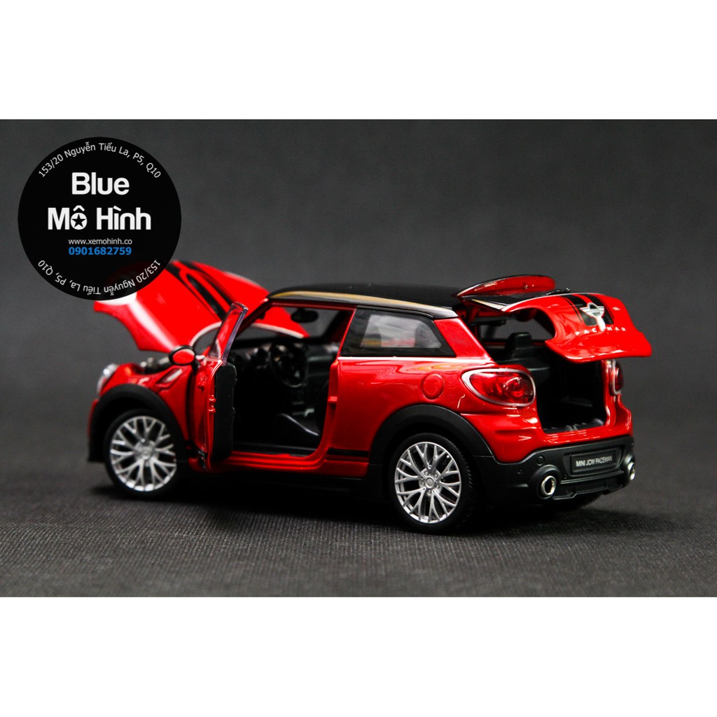 Blue mô hình | Xe mô hình Mini Cooper Paceman 1:24