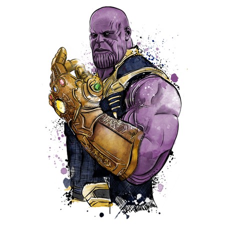 [KIS_HOODIE] Áo Thun Thanos Chất Liệu Cotton Thoáng Mát Đủ Size Nam Nữ [NT005] [Free Ship]