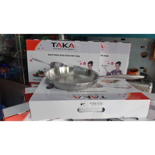 CHẢO XÀO INOX TAKA TKC28A2