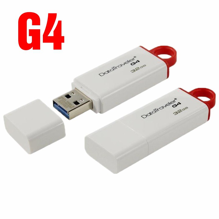 USB 3.0 Kingston 32GB DataTraveler G4 – CHÍNH HÃNG – Bảo hành 5 năm – Màu trắng