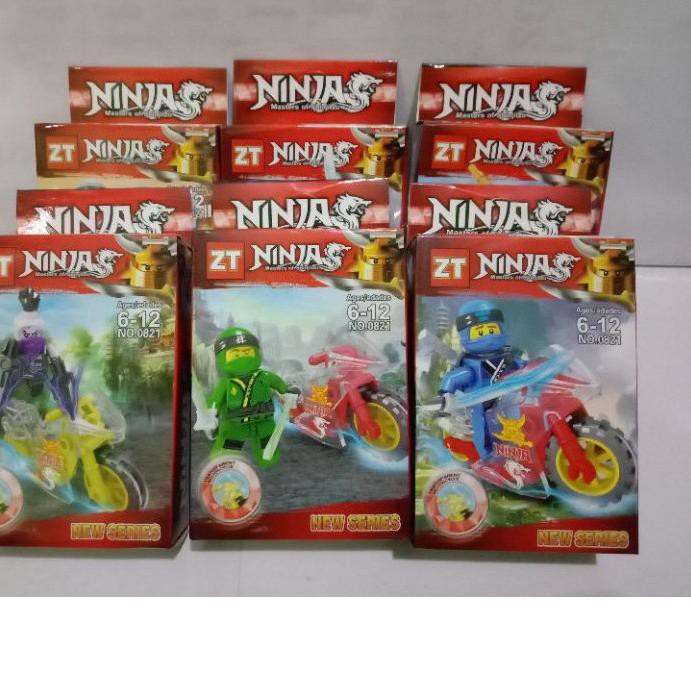 Mới 1 Mô Hình Xe Mô Tô Lego Ninjago