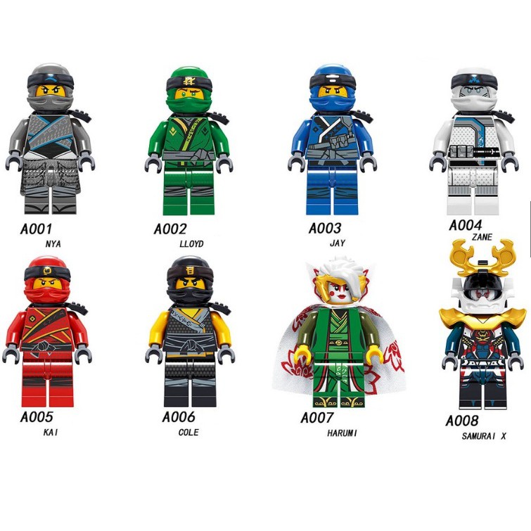 Minifigures nhân vật nonlego Ninjago - Phantom bộ ONI MASK