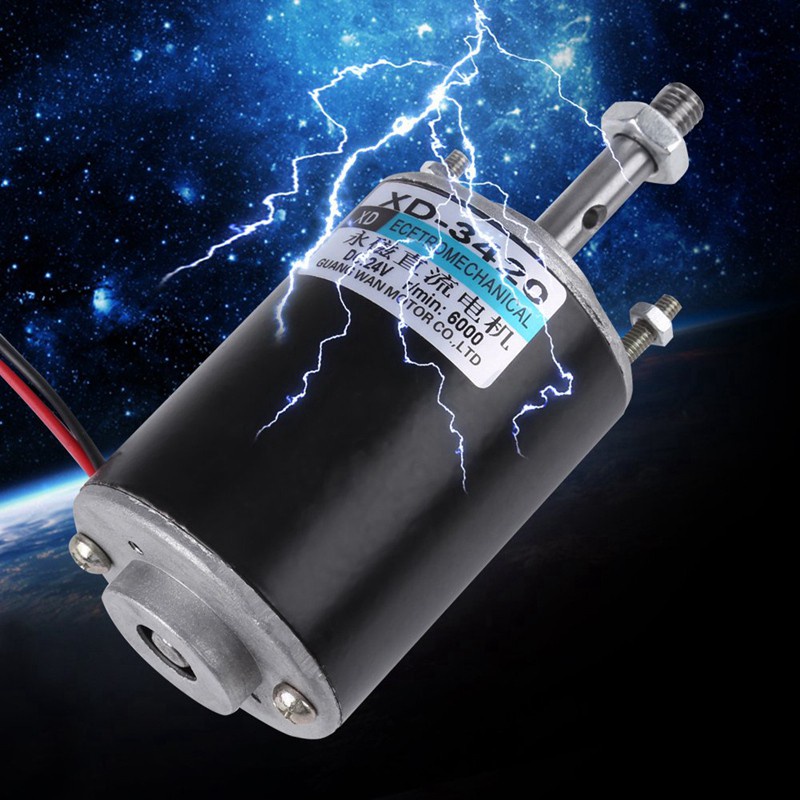 Xd-3420 30W Cw/Ccw Permanent Magnet Dc Motor (Dc 24V 6000Rpm)