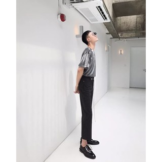 Áo thun Stee Ánh kim SILVER Unisex
