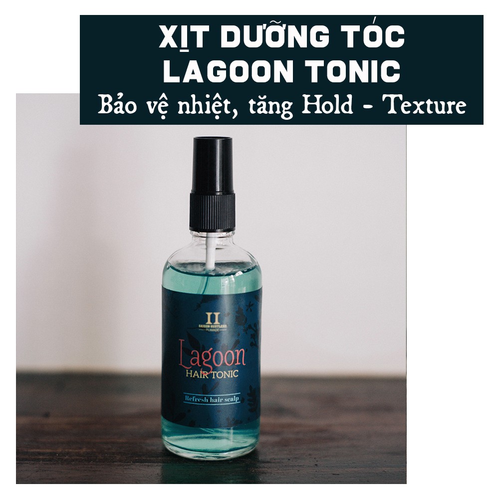 [CHÍNH HÃNG] Xịt tạo phồng Saigon Hustlers Pre Styling Lagoon Hair Tonic 200ml