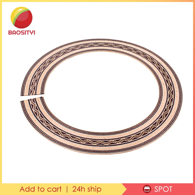 Phụ Kiện Lỗ Thoát Âm Thanh Thay Thế Bằng Gỗ 90mm Cho Đàn Guitar Acoustic Baosity1