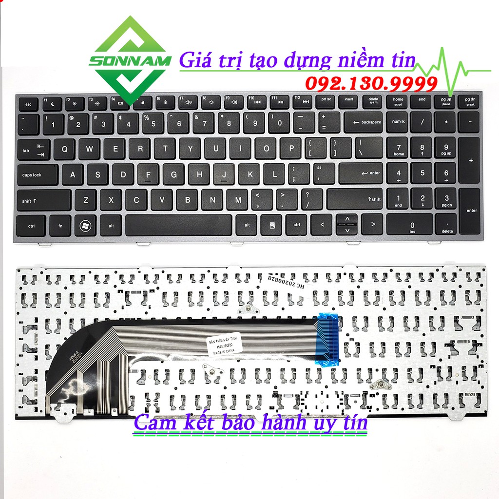 Bàn Phím Laptop HP ProBook 4540s 4540 4545s 4545 4740s – 4540 - Bảo Hành Đổi Mới 9 Tháng