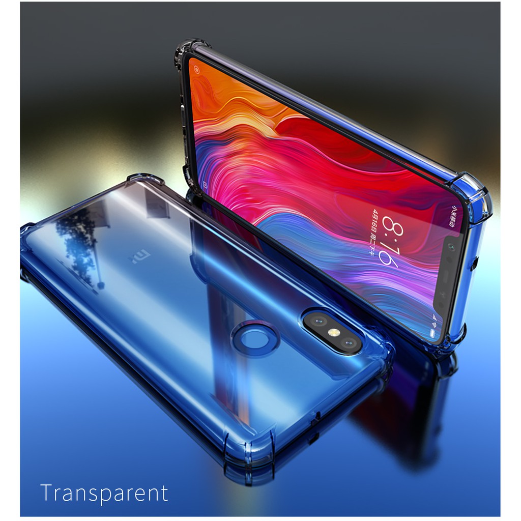 Ốp Điện Thoại Mềm Trong Suốt Chống Sốc Dành Cho Xiaomi Mi 9 8 Lite A1 A2 Redmi Note 7 6A 6 S2