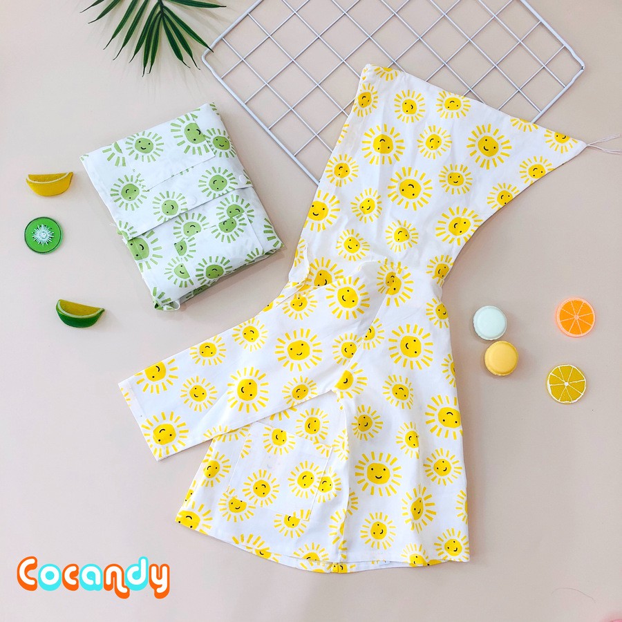 Áo khoác chống nắng, gió mọng nhẹ, vải cotton cho bé của COCANDY mã N607