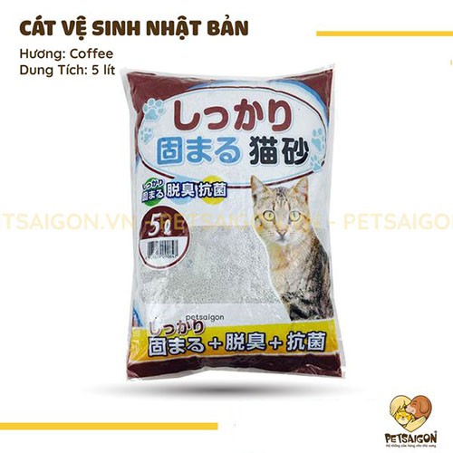 [CHÍNH HÃNG] CÁT VỆ SINH CHO MÈO NHẬT BẢN - 5L