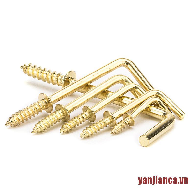 Bộ 10 móc sắt treo đồ hình chữ L 7 kiểu dáng
