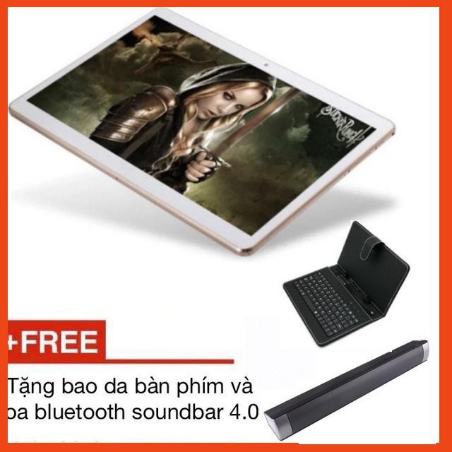 máy tính bảng lai laptop MTK Ram 4Gb Rom 64Gb nghe gọi nhắn tin tặng kèm bao da và loa bluetooth 4.0 - Giá siêu hấp dẫn