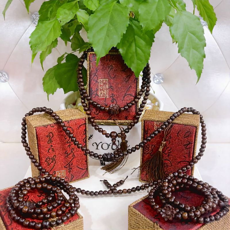 Vòng Tay Trầm Hương Chuỗi 108 Hạt Trầm 100% Tự Nhiên destiny.lec N11