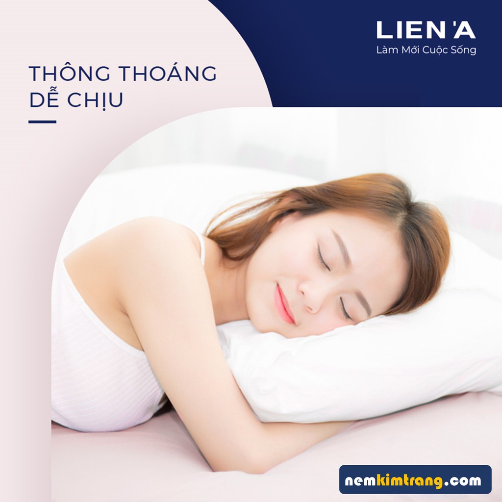 [FREE SHIP] Nệm Cao Su Liên Á 5Zone - CHÍNH HÃNG, BẢO HÀNH 12 NĂM