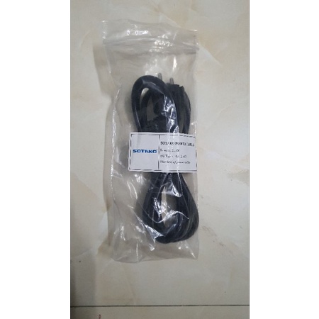 Dây nguồn 3 chân laptop Dell Hp Acer