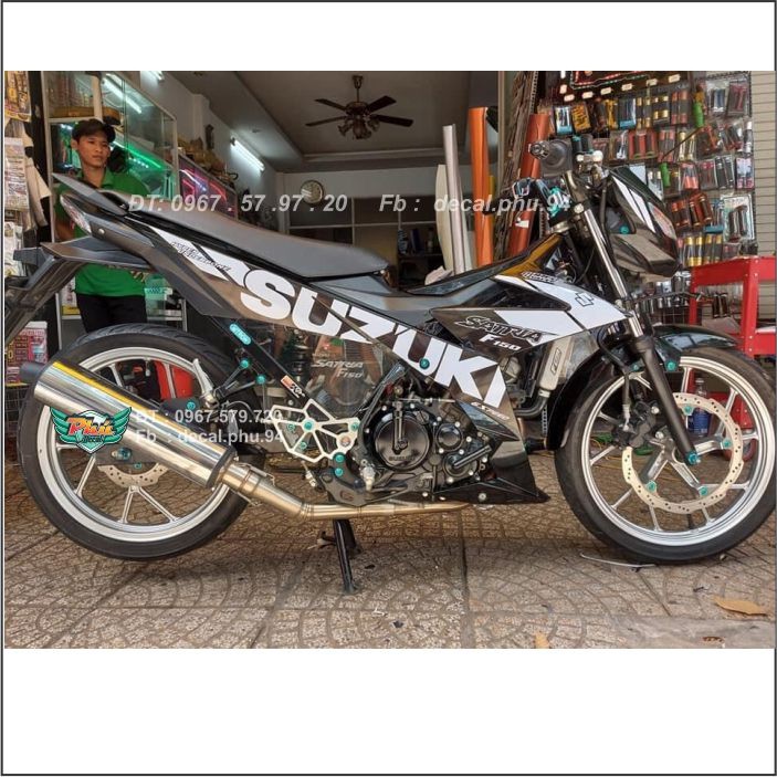 Tem Satria Đen Trắng (V)