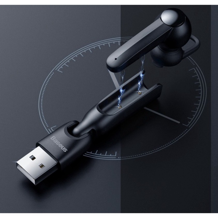 Tai Nghe Không Dây Baseus A05 Bluetooth 5.0 Sạc Tính Từ Kèm Míc Pin Chờ Đến 350 giờ