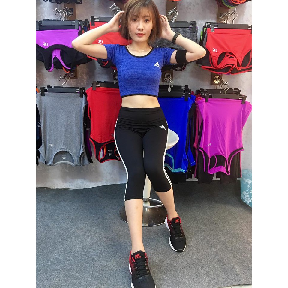 đồ tập gym hàng xuất khẩu cho nữ béo đang giảm giá . kho_dothethaonu
