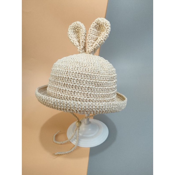 Nón Tai Thỏ Cho Bé Trai Bé Gái