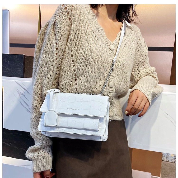 Túi xách nữ đeo chéo, đeo vai hai ngăn thời trang SENAI24