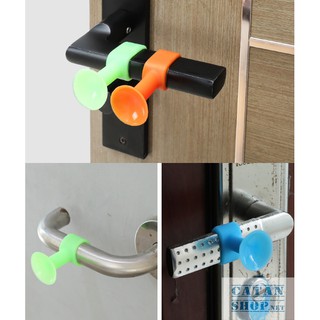 Nút chặn cửa silicon hít chân không mới chống ồn tiện dụng, nút chống va chạm gắn tay nắm đa chức năng mới
