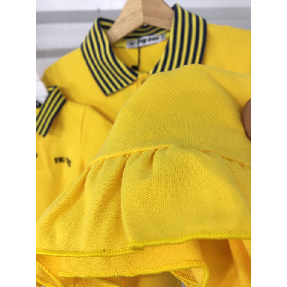 SET THUN ĐÔI POLO FIGTREE MÀU VÀNG ( KÈM VIDEO CẬN CẢNH )