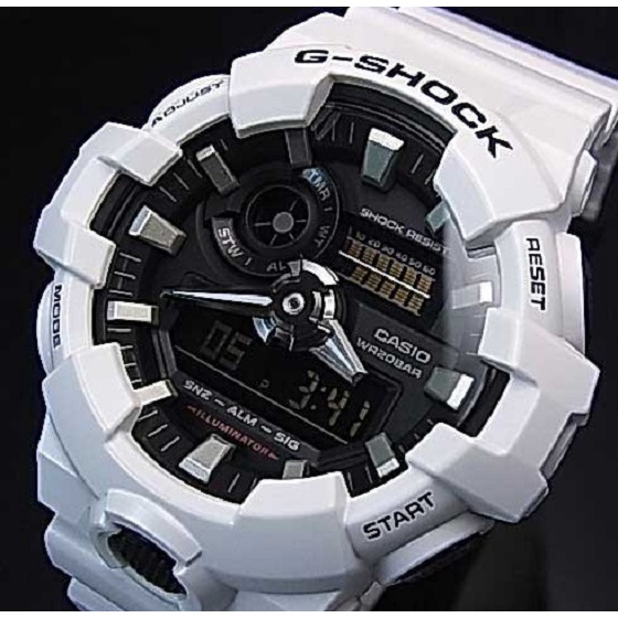 Đồng Hồ Casio Nam Dây Nhựa GSHOCK GA-700-7ADR Chính Hãng