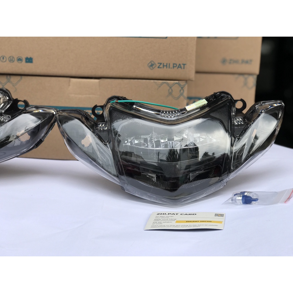 Đèn Pha Led Sirius 2 Tầng Chính Hãng ZHIPAT Siêu Sáng Họa Tiết Mũi Hổ Đề Mi Định Vị Siêu ngầu