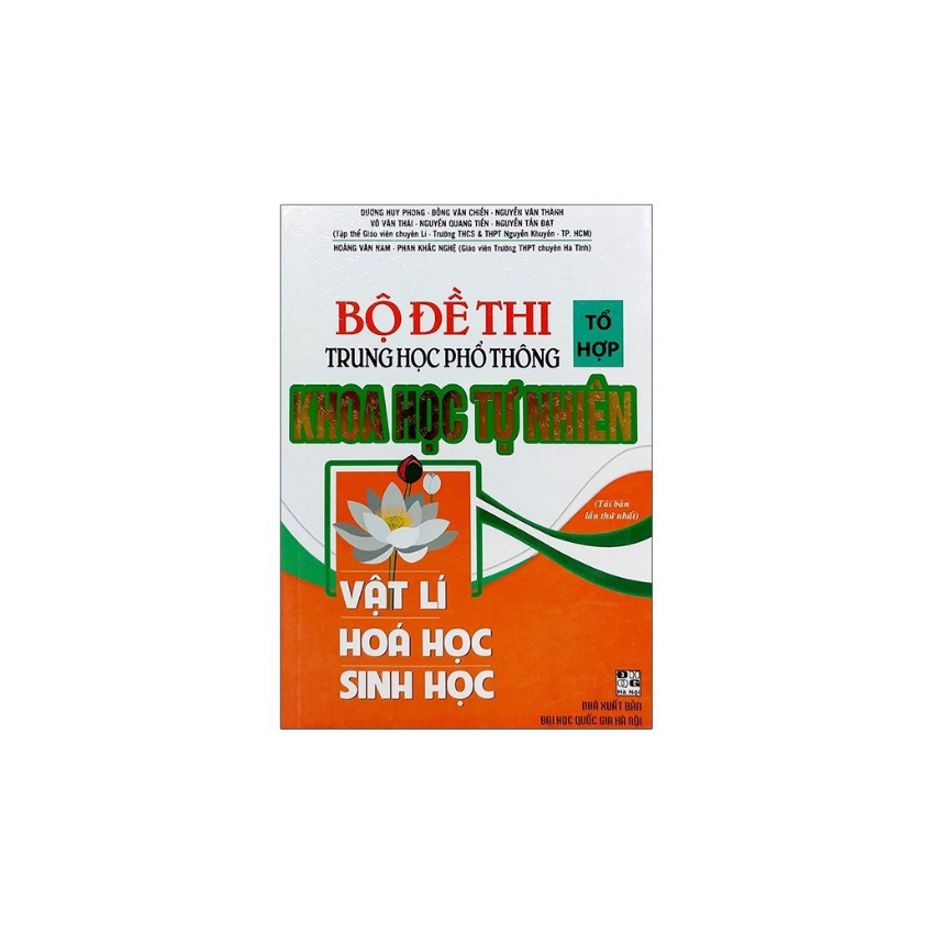 Sách - Bộ Đề Thi Trung Học Phổ Thông Tổ Hợp Khoa Học Tự Nhiên
