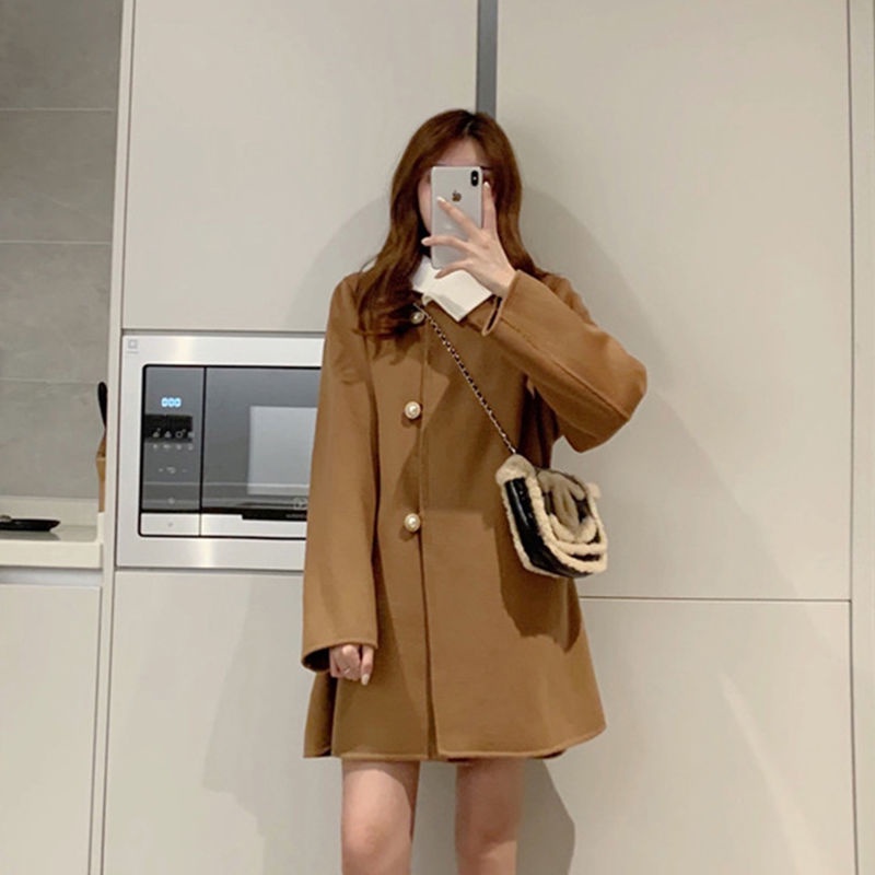 Áo khoác dáng rộng thời trang mùa đông cho nữ | BigBuy360 - bigbuy360.vn