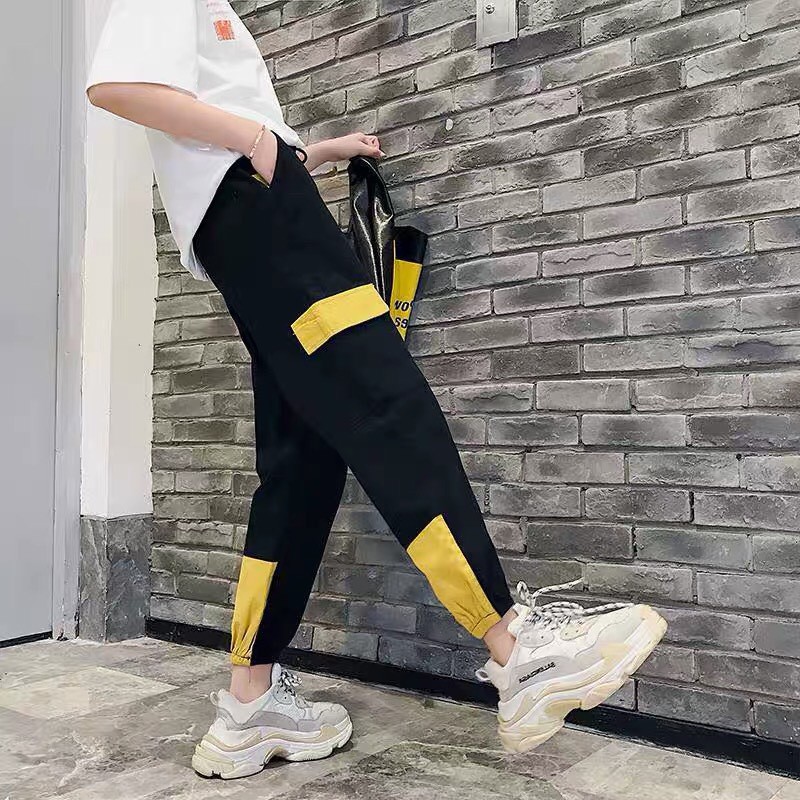 [Mã FADIRECT20 giảm 20K đơn 150K] Quần jogger kaki túi hộp unisex Túi Vàng nam nữ ulzzang WIND | BigBuy360 - bigbuy360.vn